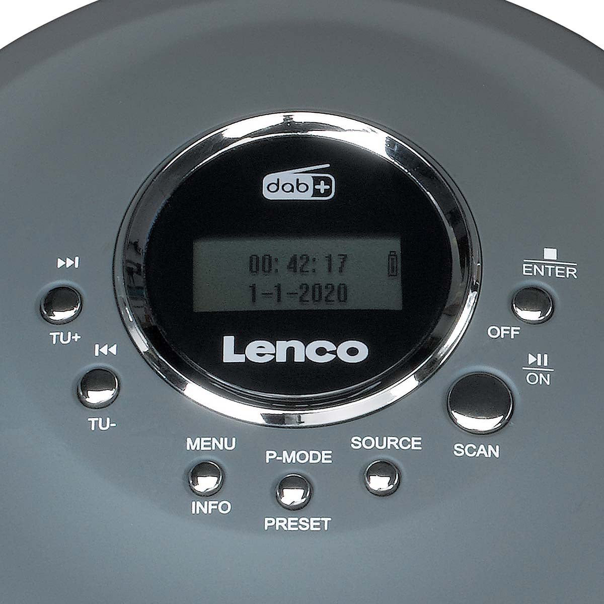 Portable CD Player with DAB+ FM Radio, Rechargeable Battery