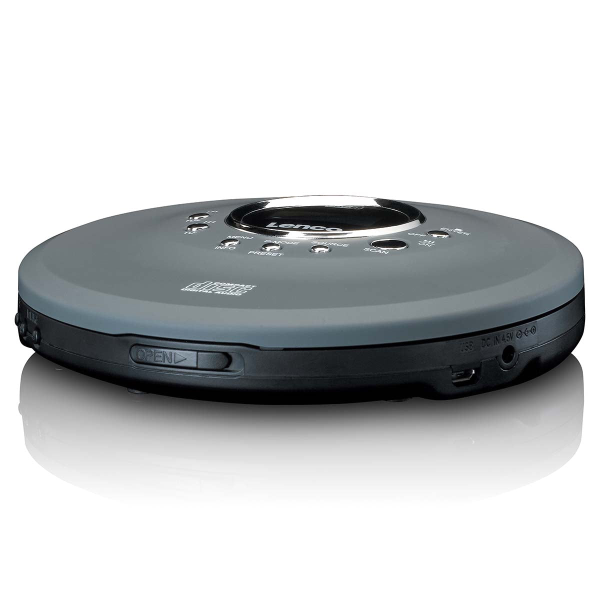 Portable CD Player with DAB+ FM Radio, Rechargeable Battery
