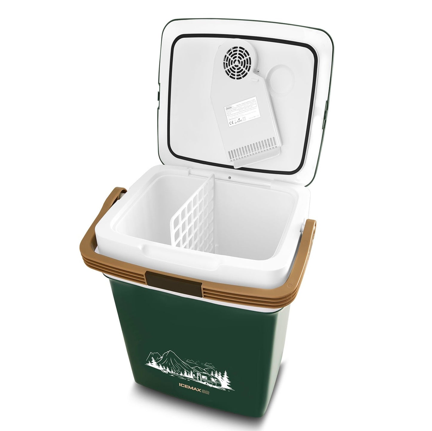 Portable Cooler Box Berdsen Icemax 29 Liter with ECO mode - Green