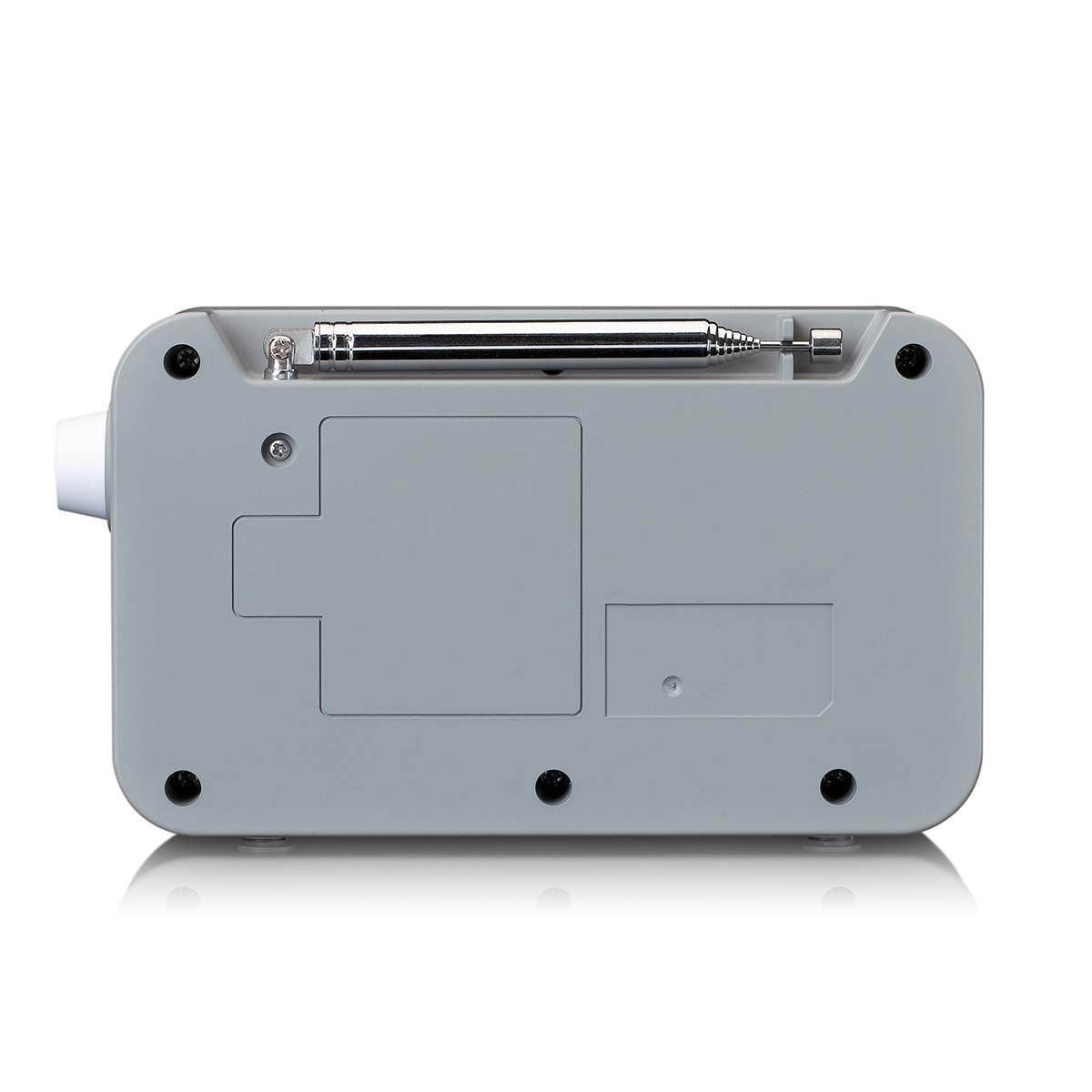 Portable DAB+ FM Radio with Bluetooth, 2.4" Display, White