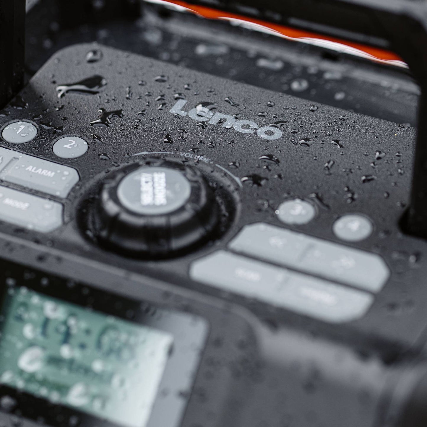 Portable DAB+/FM Radio with Bluetooth, IPX5, 20-Hour Battery