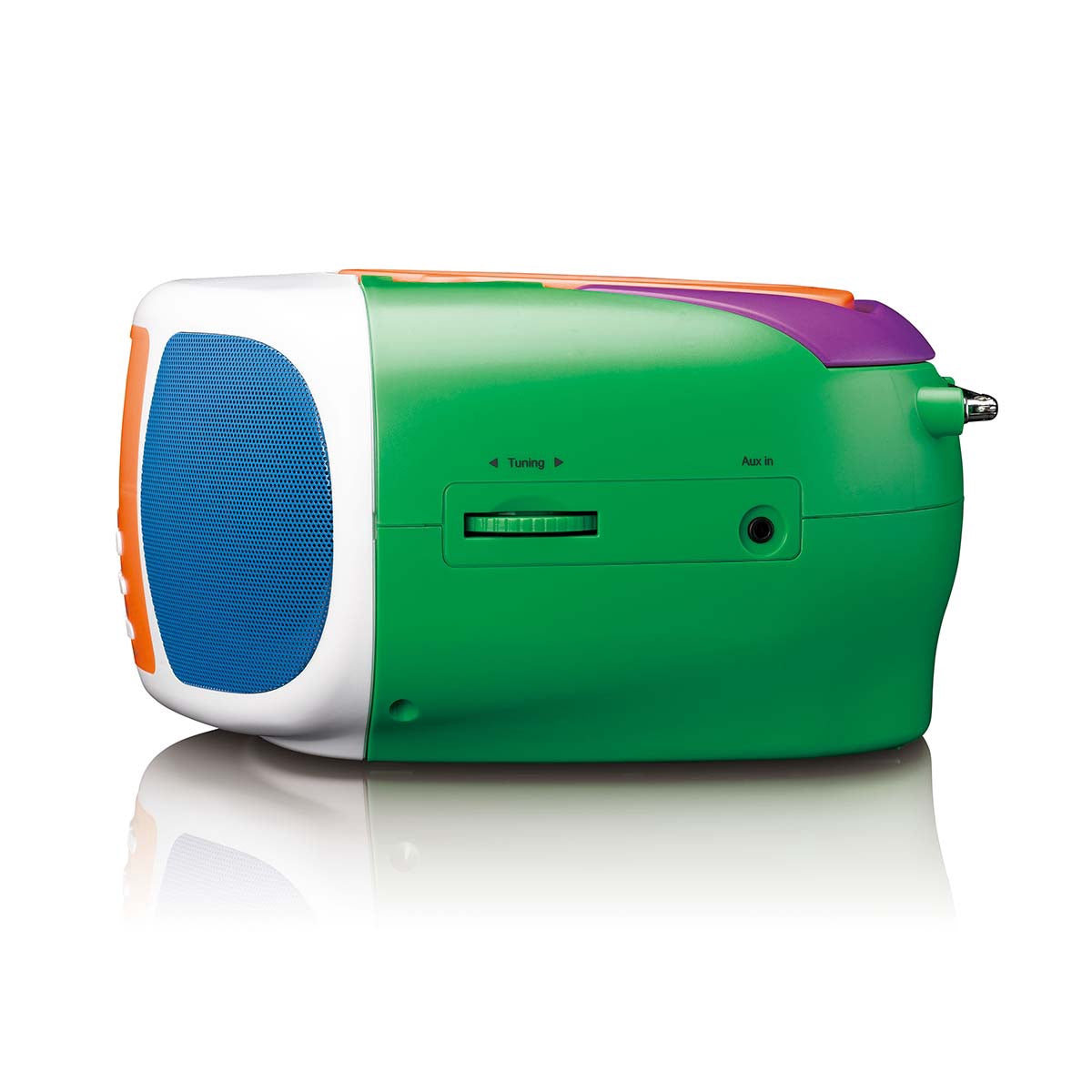 Portable DAB+/FM Radio with Bluetooth and CD Player
