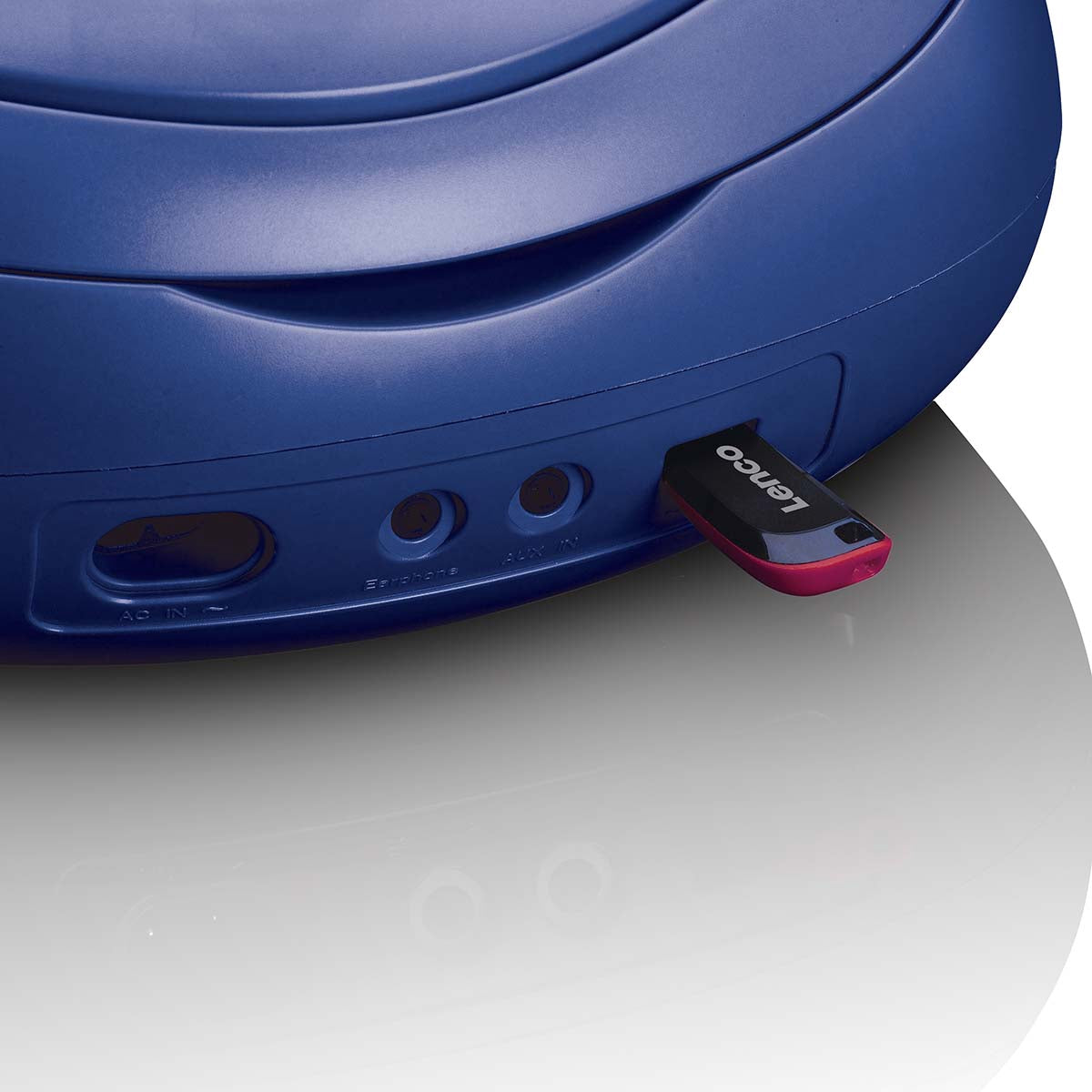 Portable DAB+/FM Radio with CD, USB Player, Blue