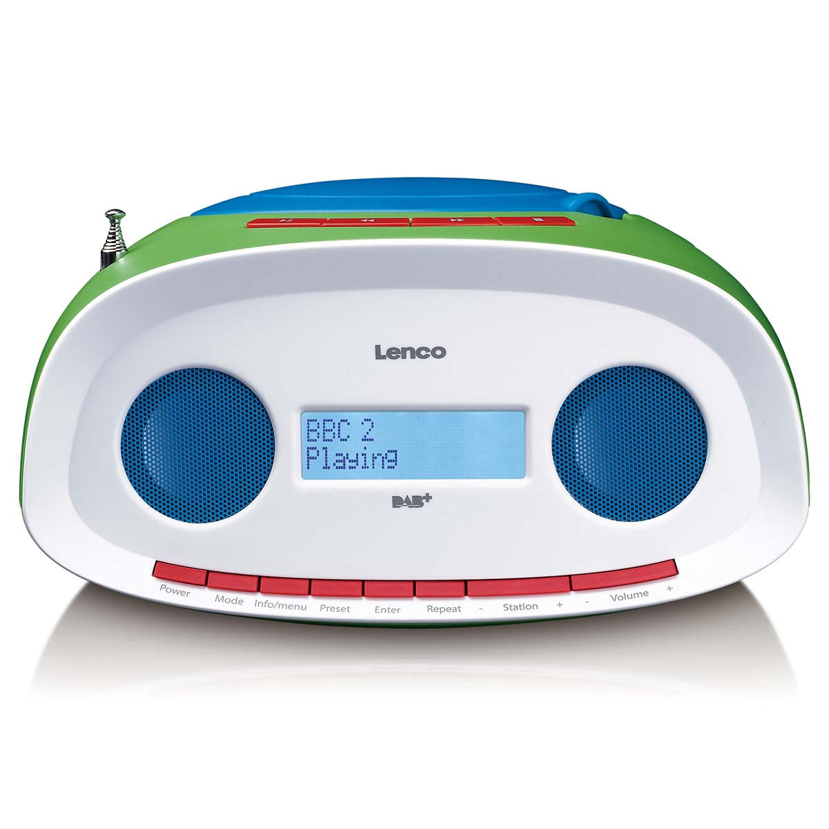 Portable DAB+/FM Radio with CD & USB Player