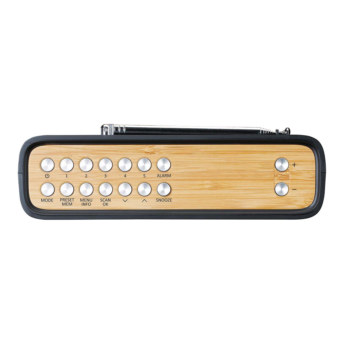 Portable DAB+ Radio with Bluetooth, 2.4" Display, Black