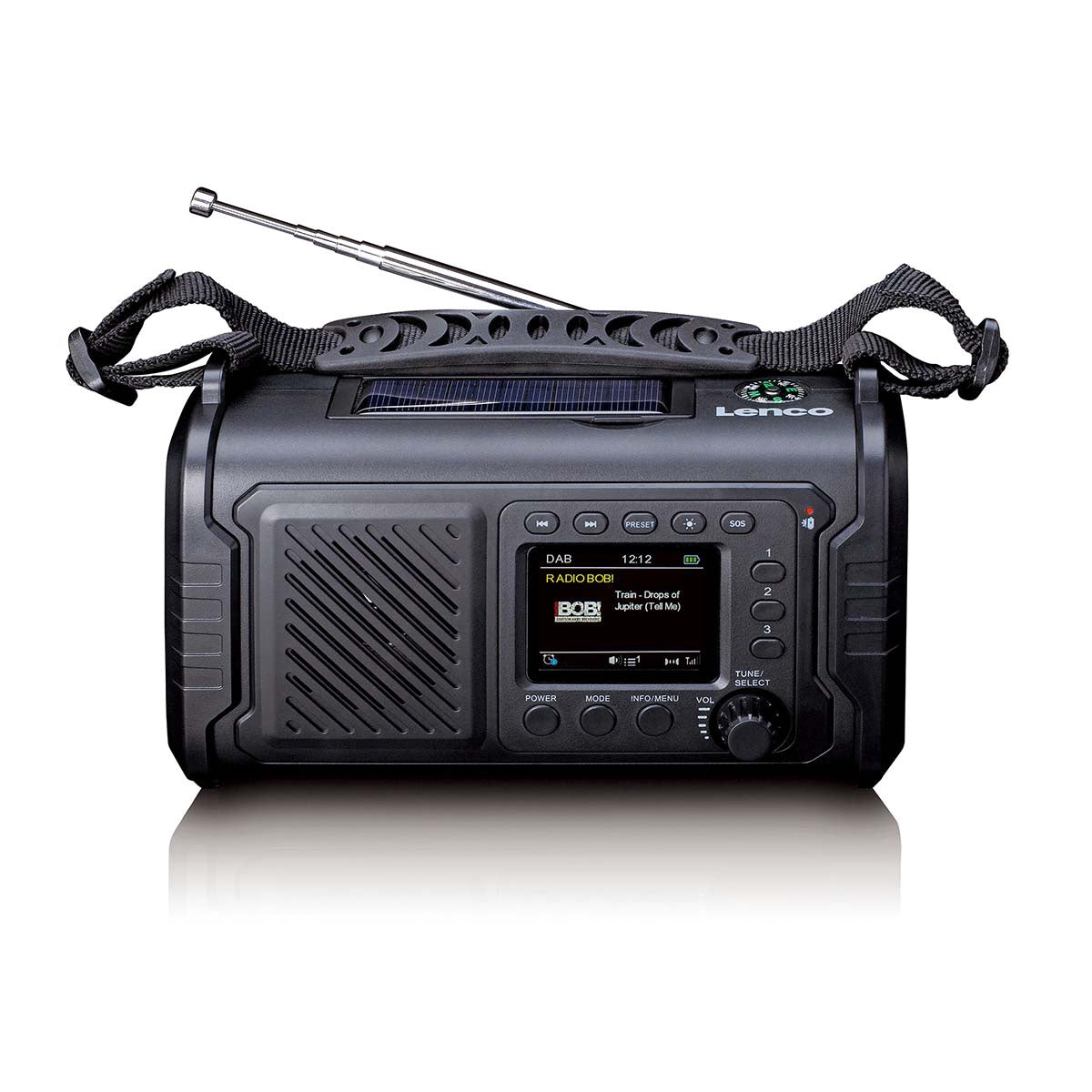 Portable Emergency DAB+/FM Radio with Powerbank & ASA