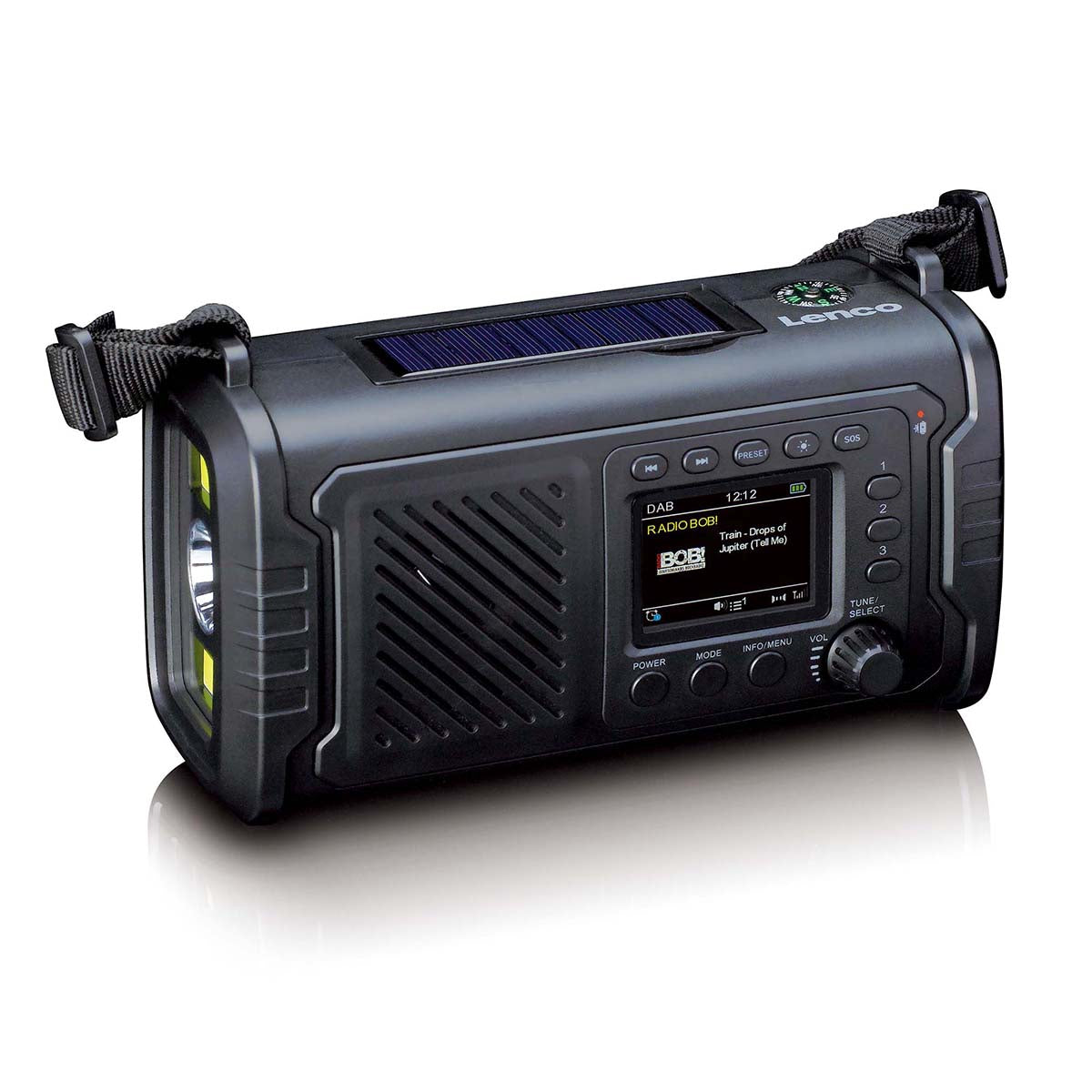 Portable Emergency DAB+/FM Radio with Powerbank & ASA