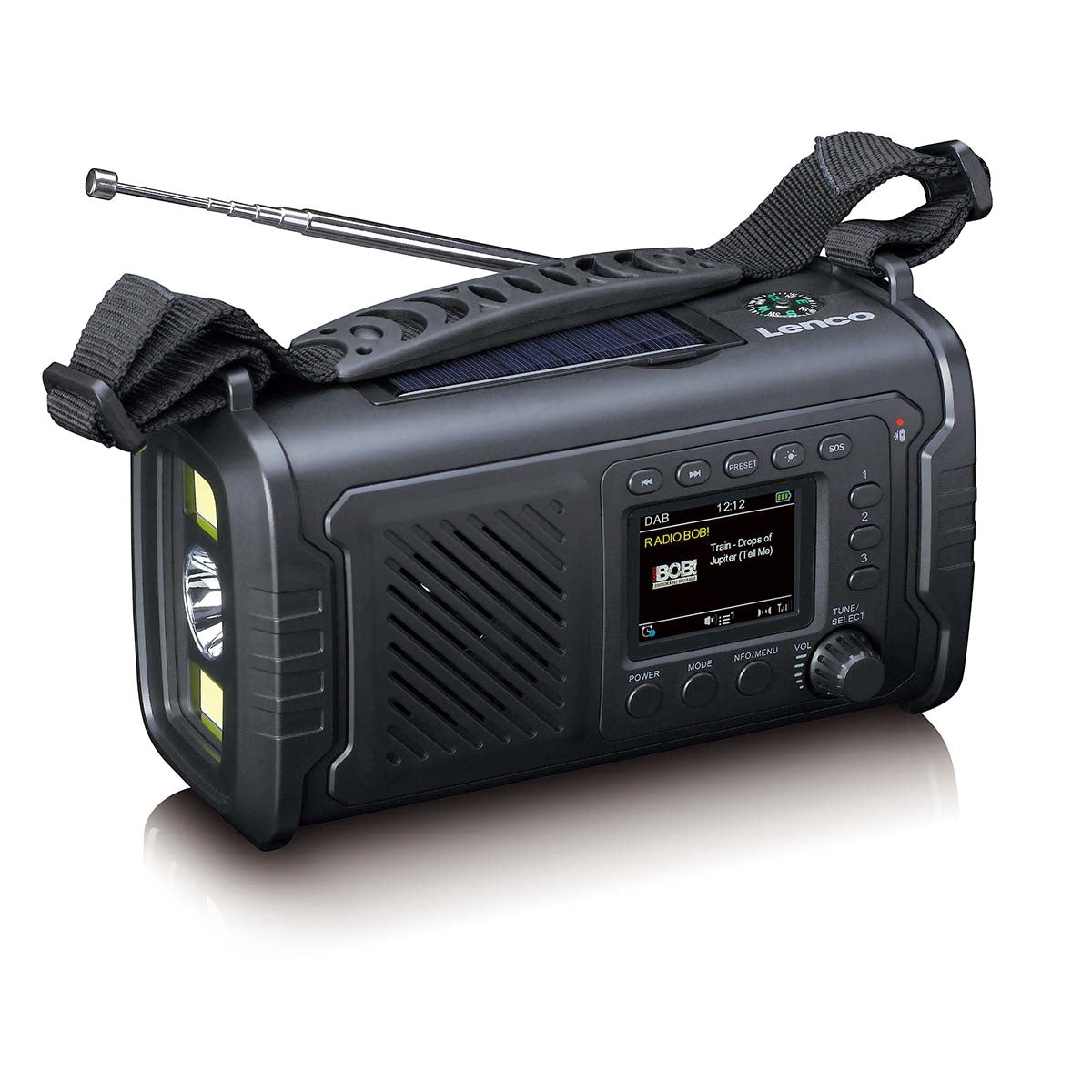 Portable Emergency DAB+/FM Radio with Powerbank & ASA