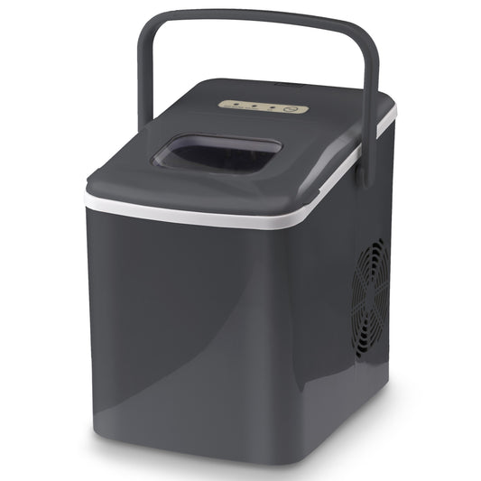 Portable Ice Cube Maker, 1.85L Capacity, Includes Scooper