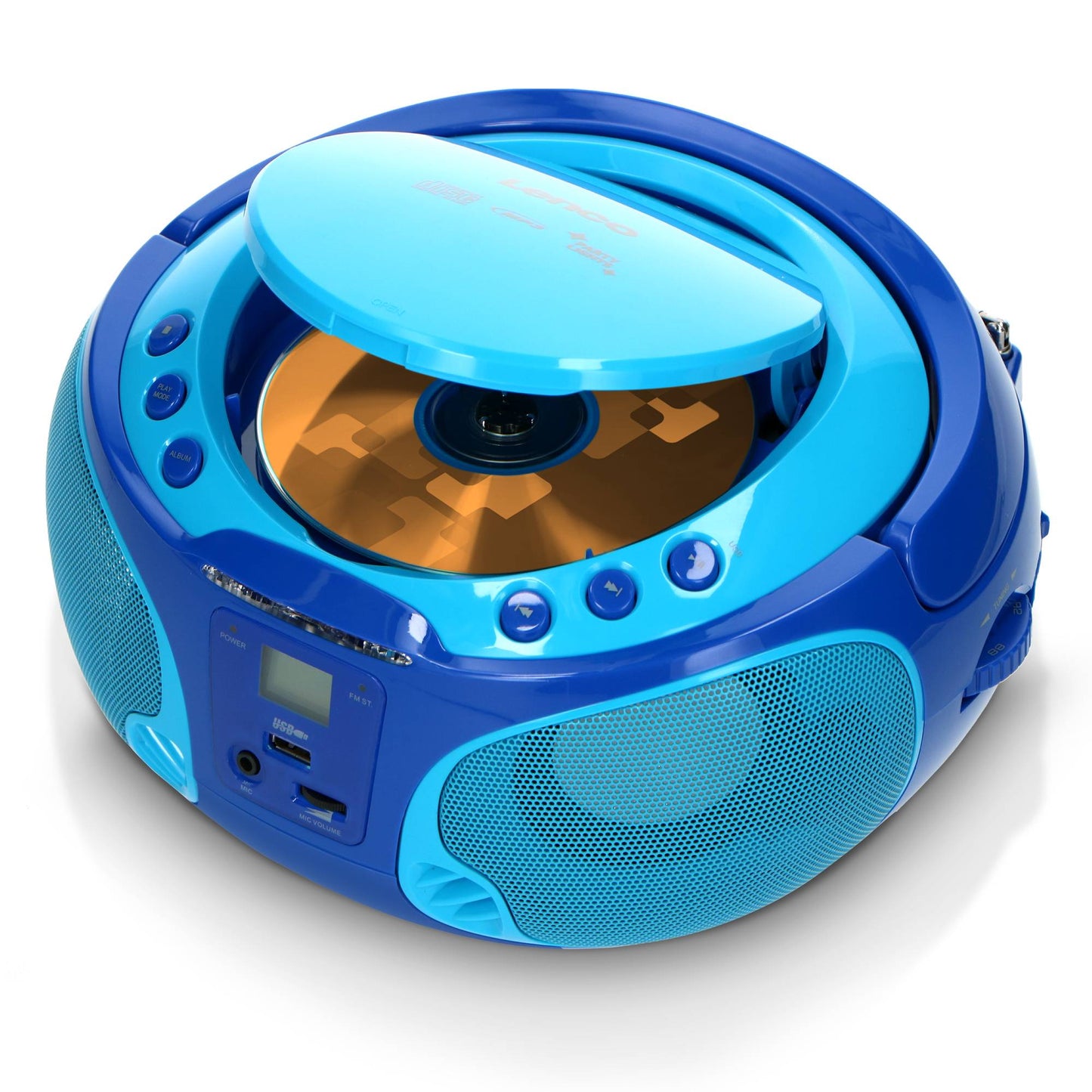 Portable Karaoke Radio CD/MP3 Player with USB & Mic