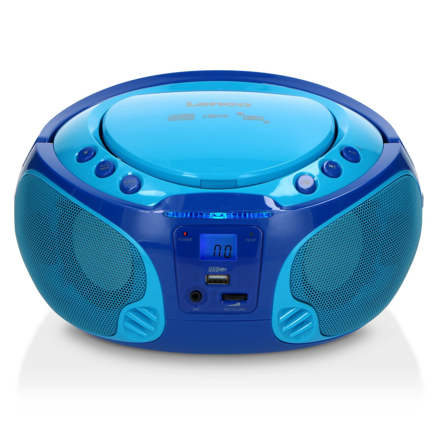 Portable Karaoke Radio CD/MP3 Player with USB & Mic