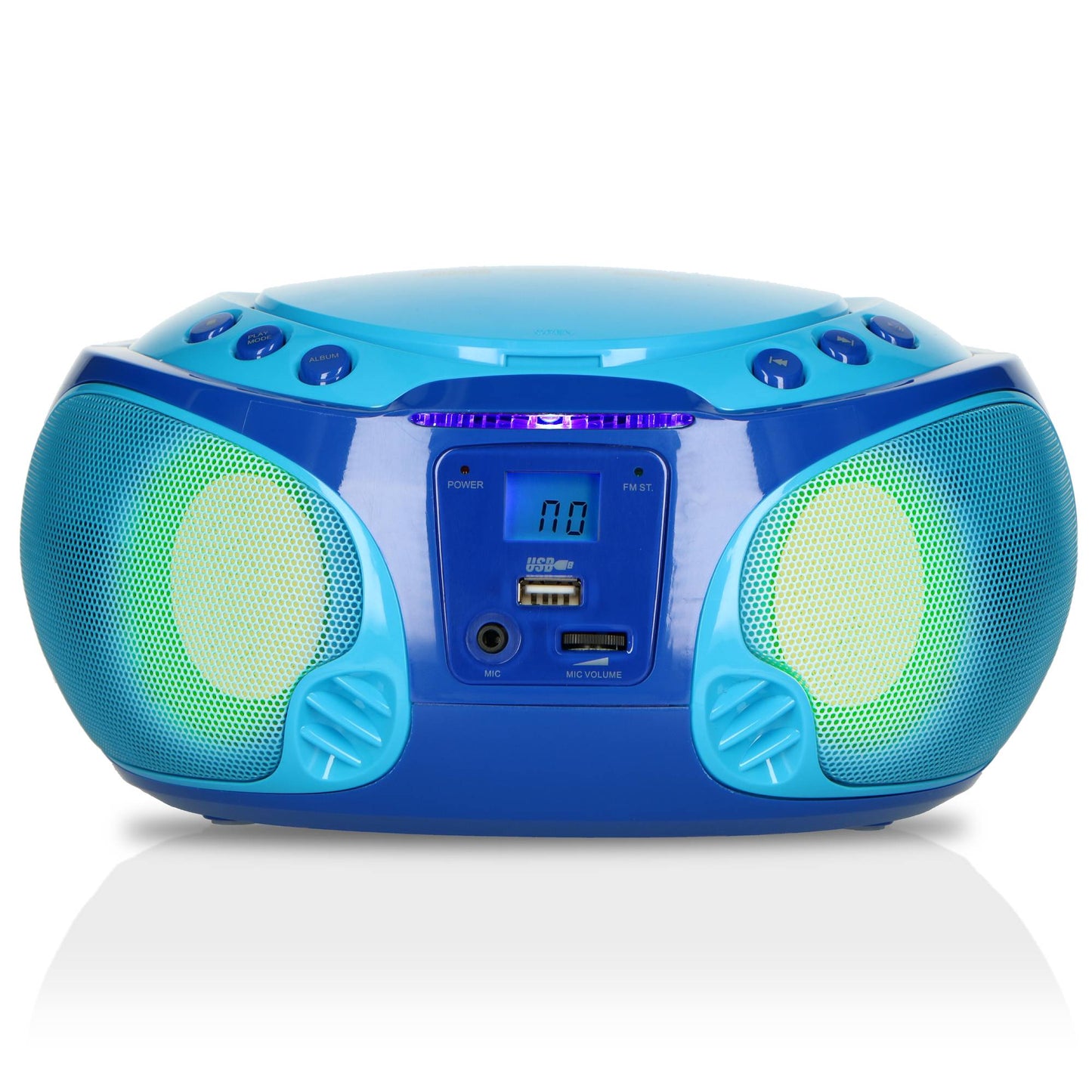 Portable Karaoke Radio CD/MP3 Player with USB & Mic