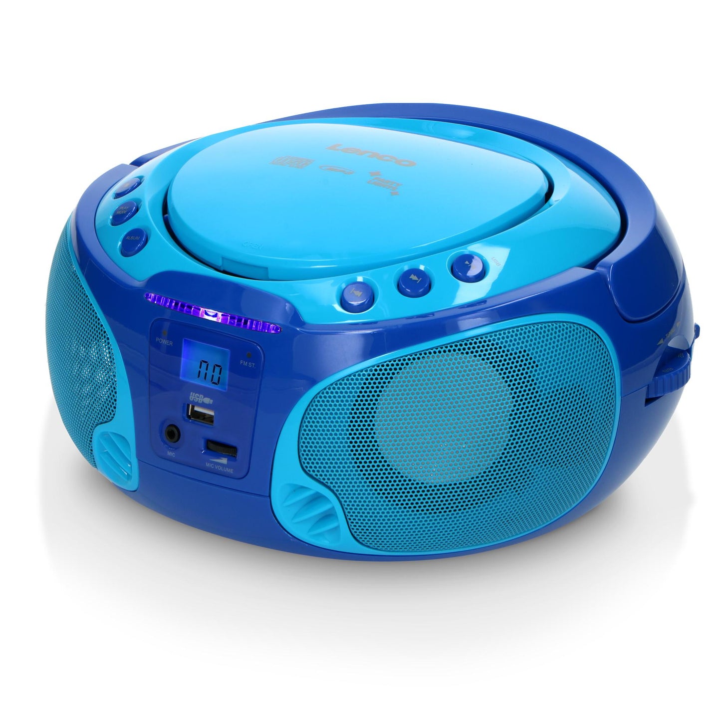 Portable Karaoke Radio CD/MP3 Player with USB & Mic