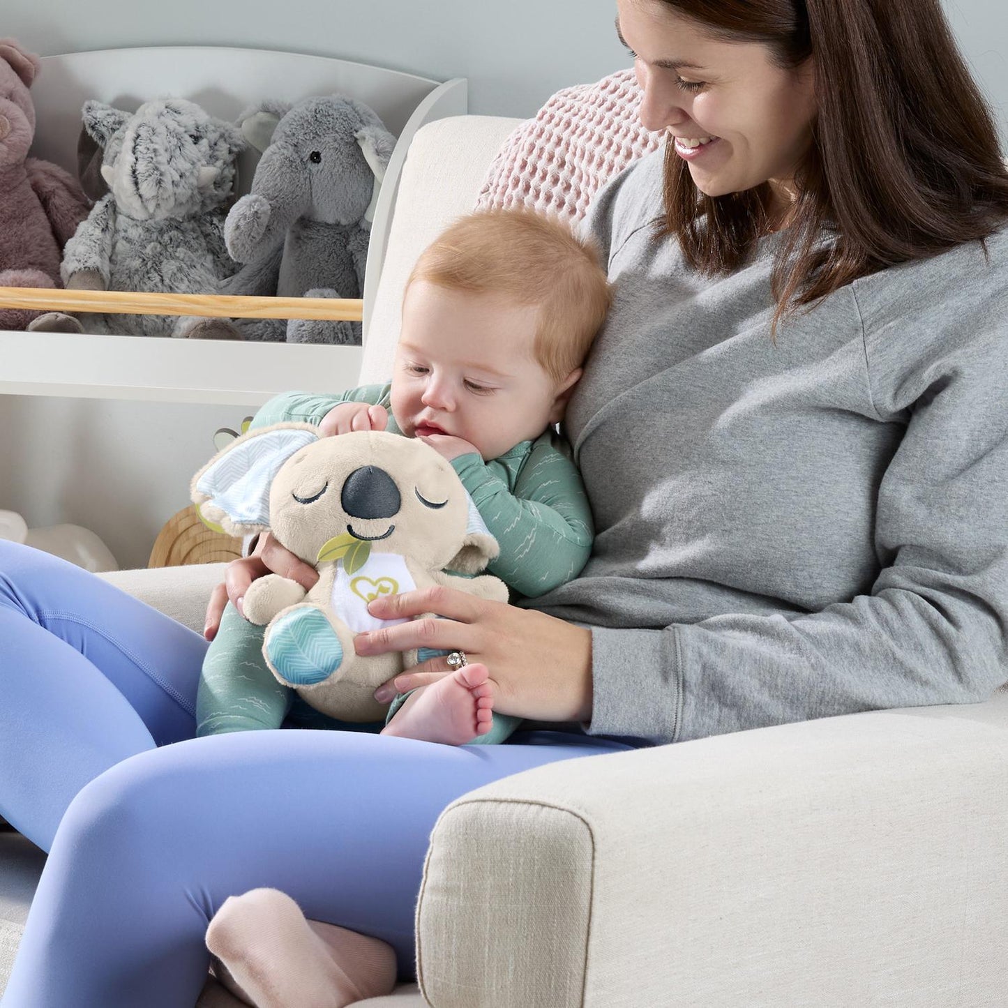 Koala Soother Plush Toy with Music and White Noise