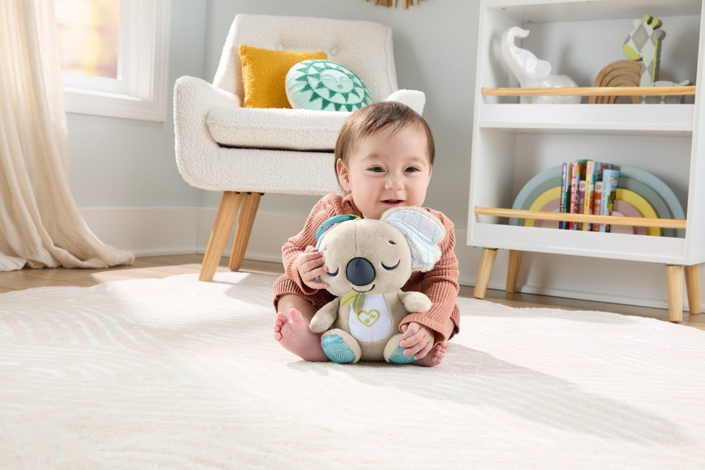 Koala Soother Plush Toy with Music and White Noise