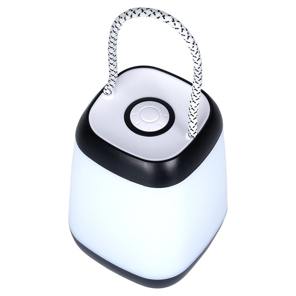 Portable LED lamp with battery and three light modes
