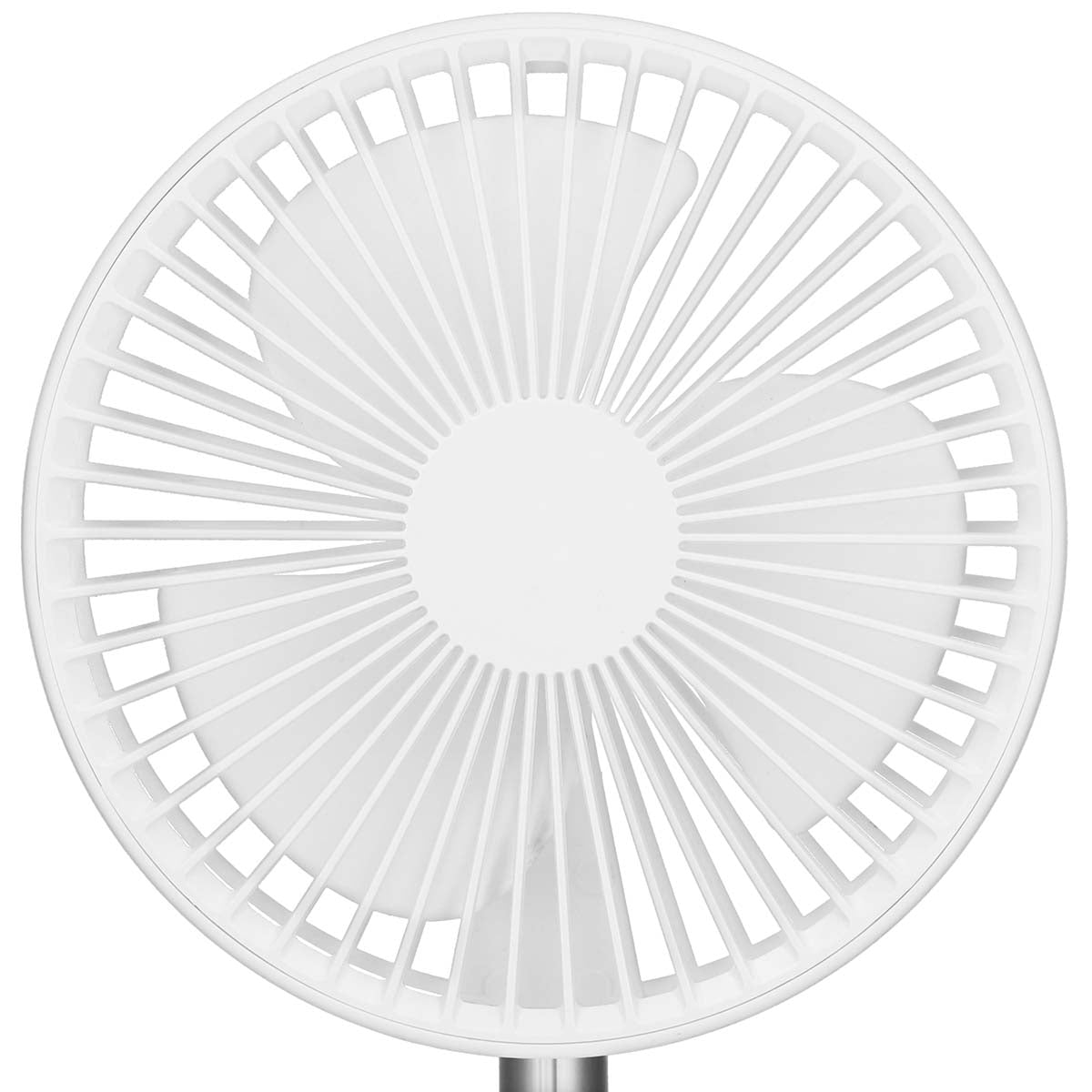 Portable Rechargeable Fan, 20cm, 4 Modes, White