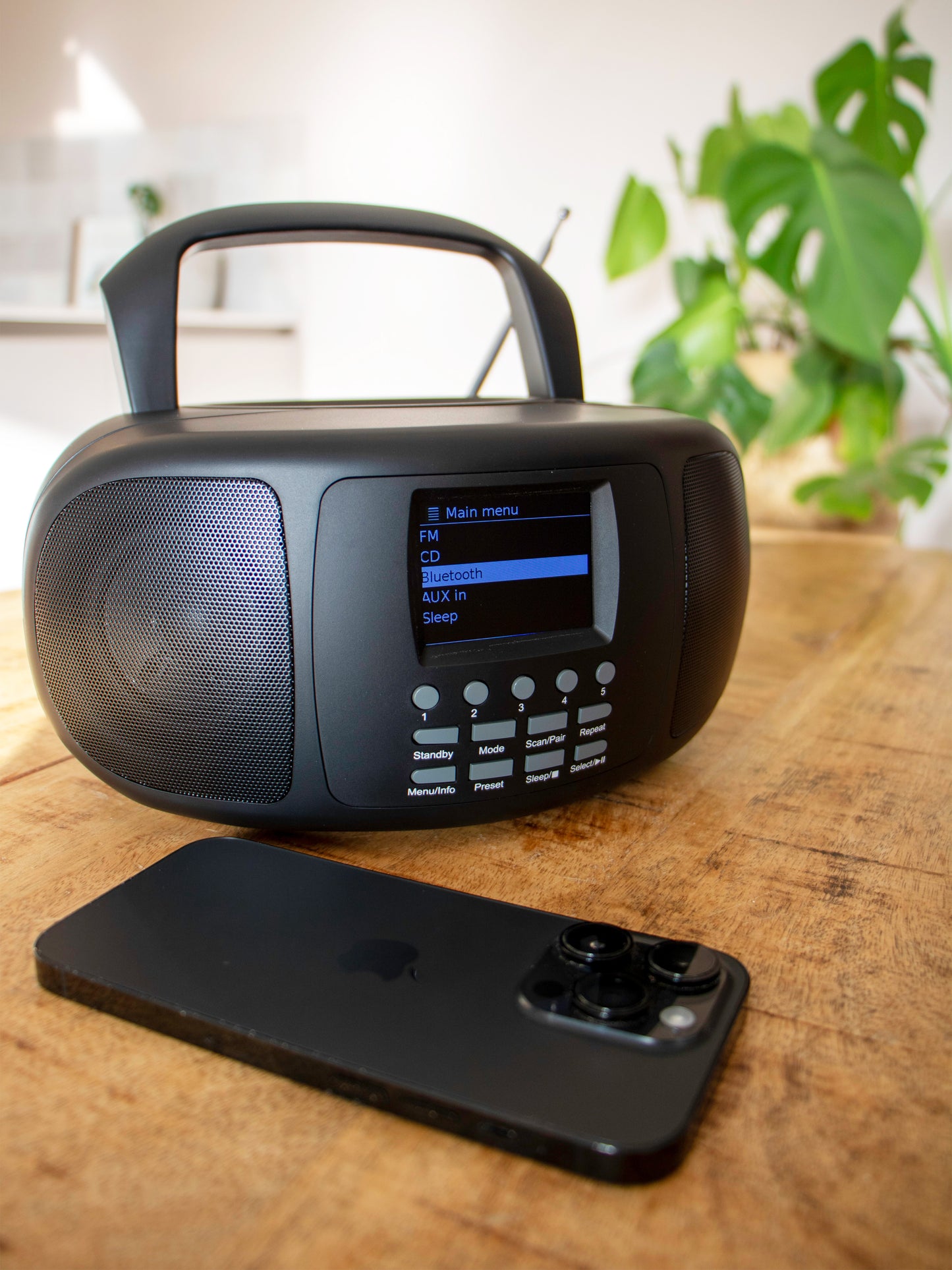 Portable SmartRadio with DAB+/FM, Bluetooth, CD Player