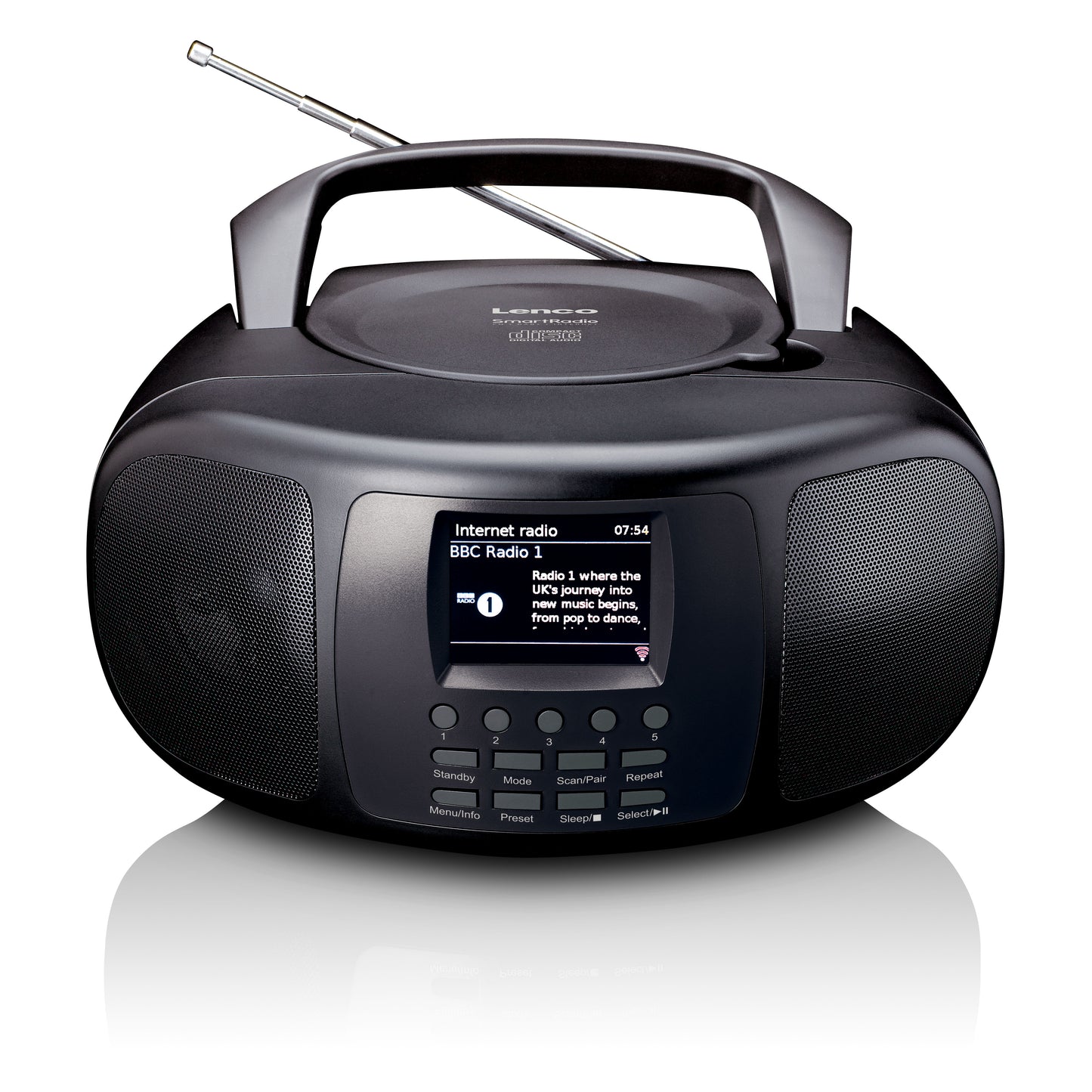 Portable SmartRadio with DAB+/FM, Bluetooth, CD Player
