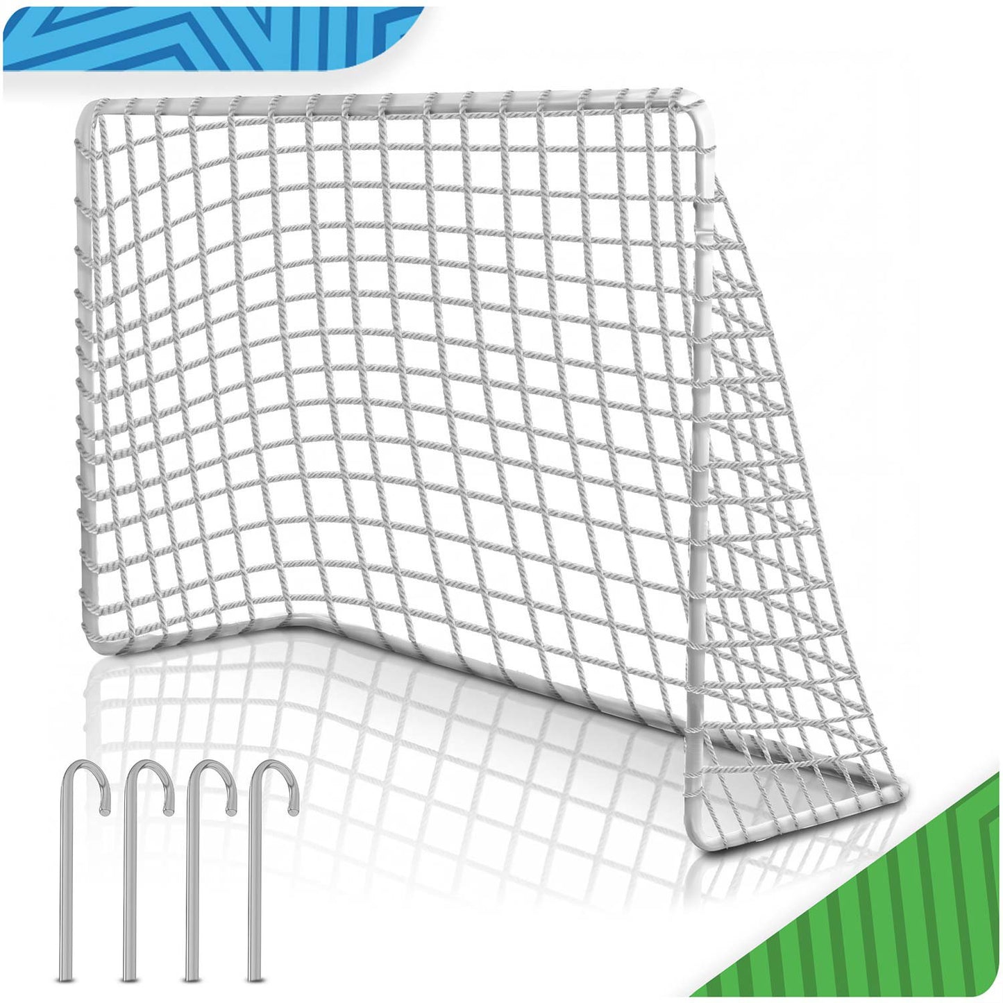 Portable Soccer Goal 183x122x61 cm with Steel Frame