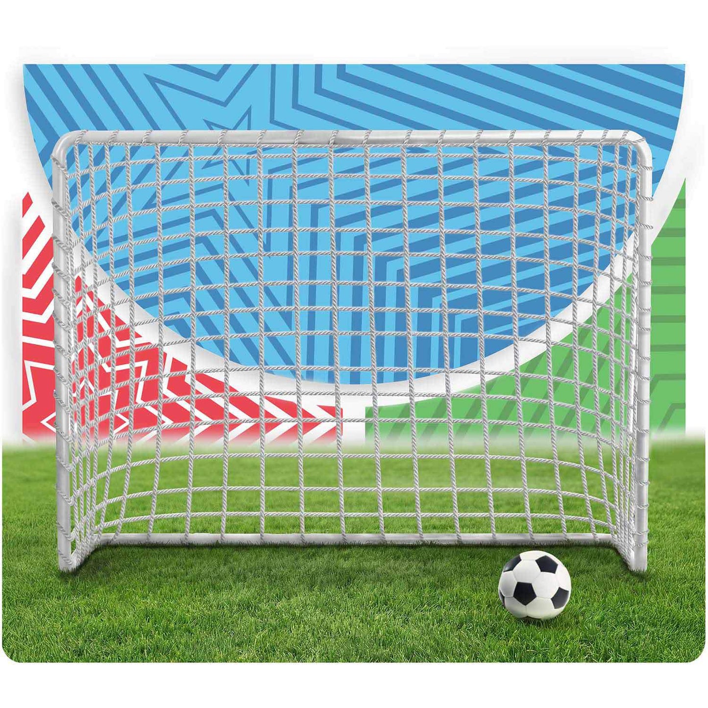 Portable Soccer Goal 183x122x61 cm with Steel Frame