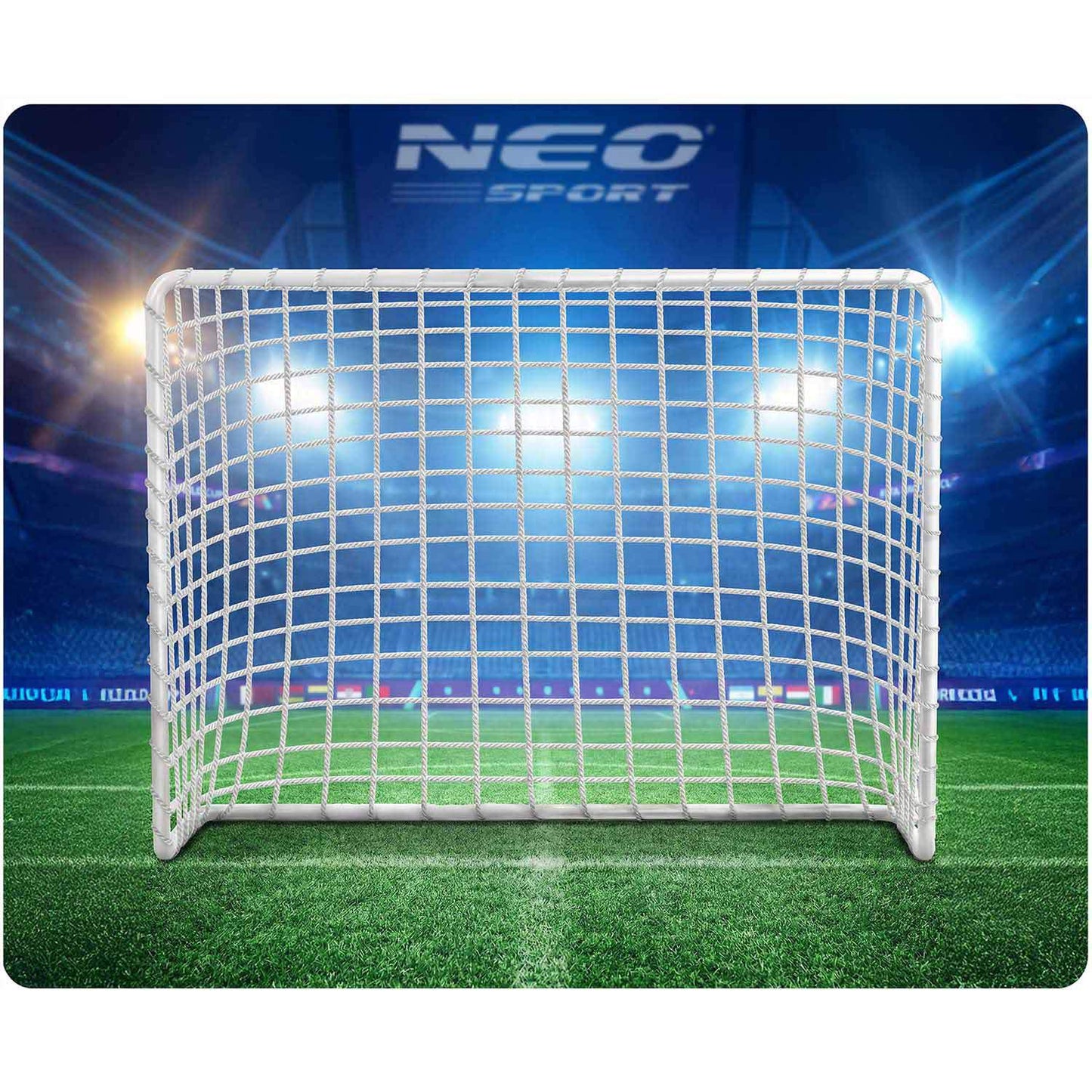 Portable Soccer Goal 183x122x61 cm with Steel Frame
