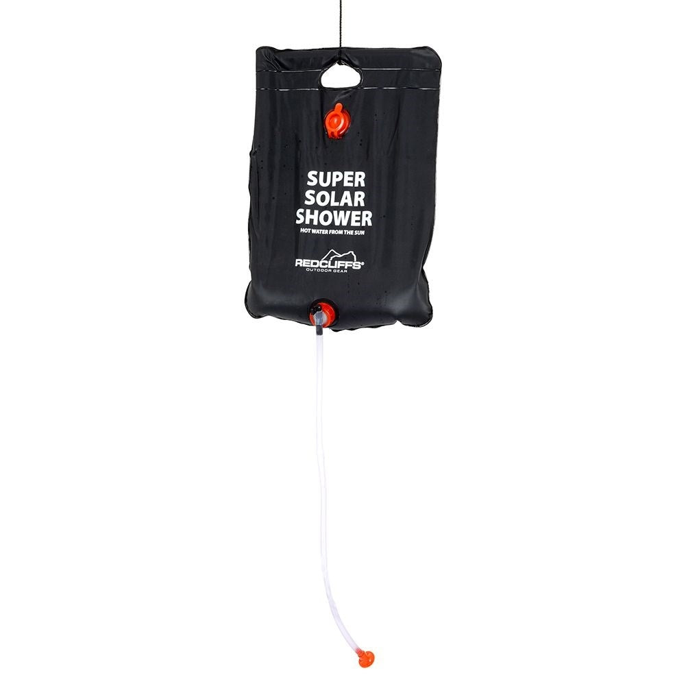 Portable Solar Shower: 50°C Heat, 15L Tank - Perfect for Camping