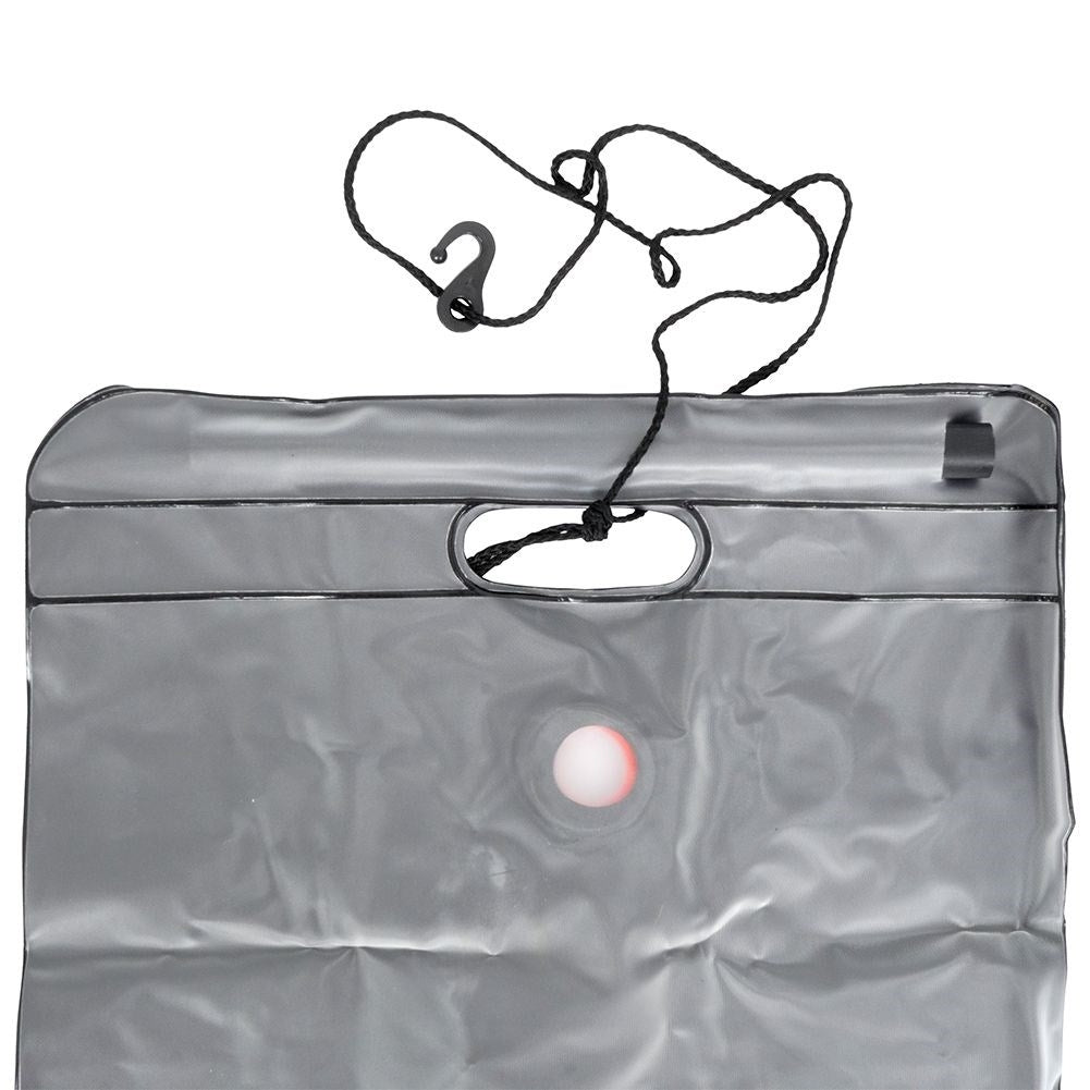 Portable Solar Shower: 50°C Heat, 15L Tank - Perfect for Camping