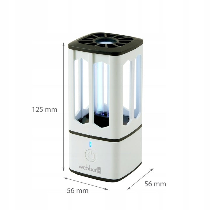 Portable UV-C lamp sterilization disinfection WEBBER