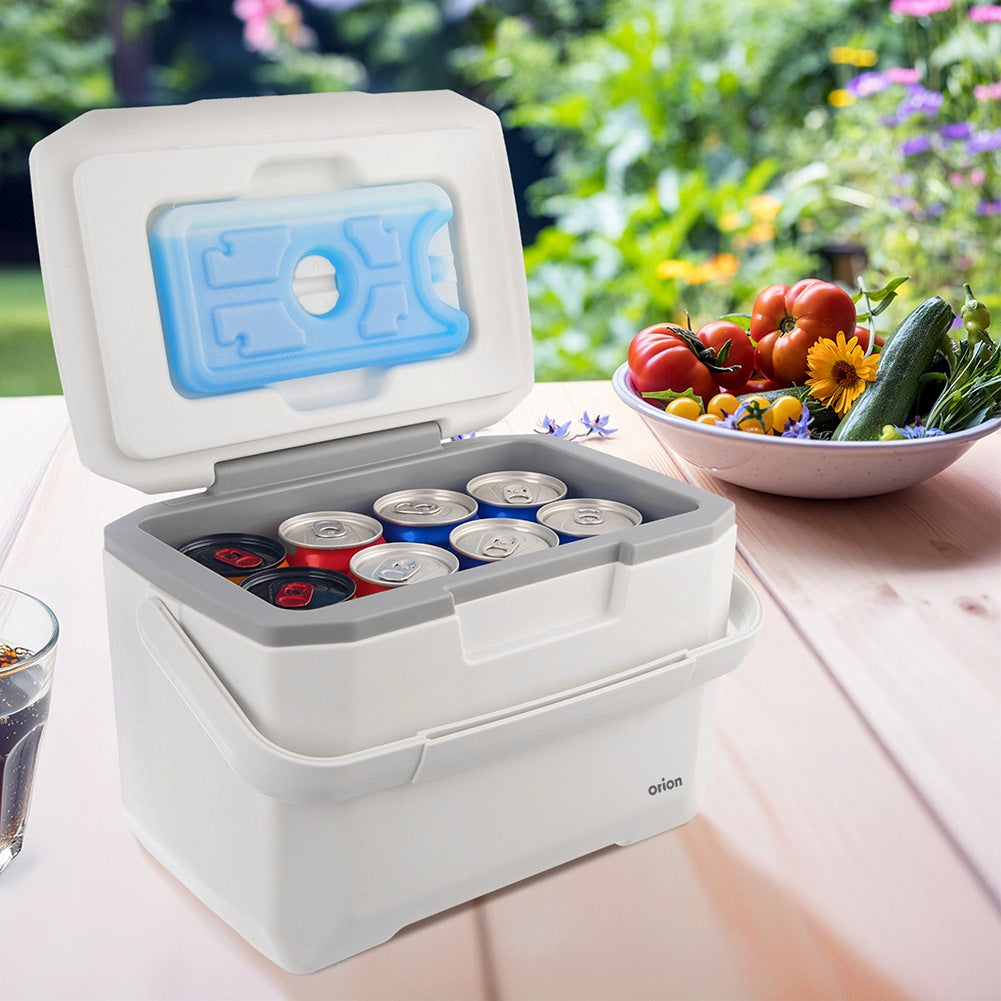 Portable fridge with 5 l cooling insert