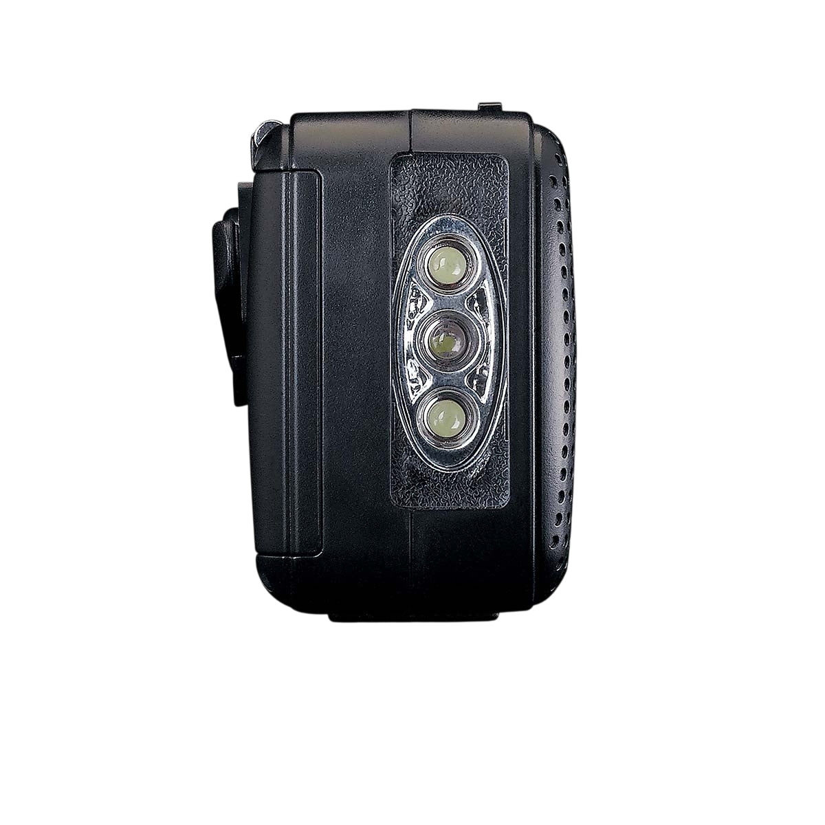 Portable wind-up emergency radio flashlight and power bank in one Black
