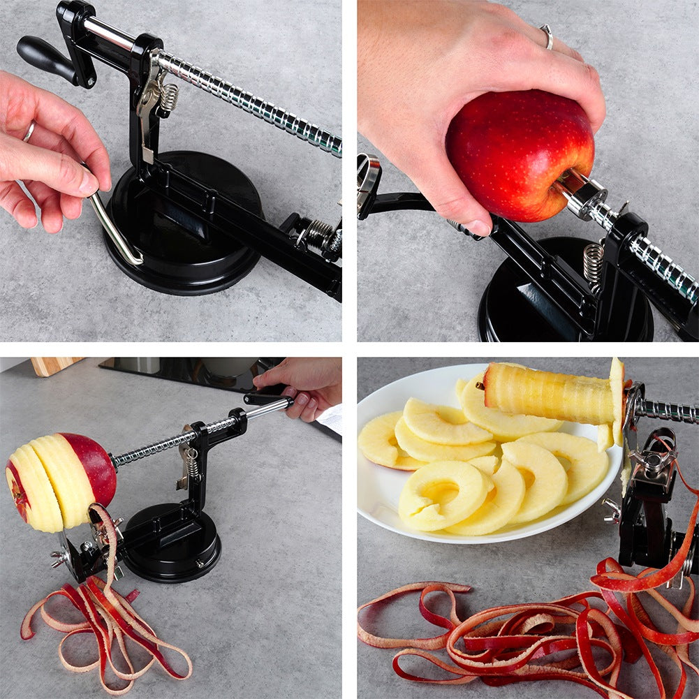 Potato and apple cutter and peeler, steel