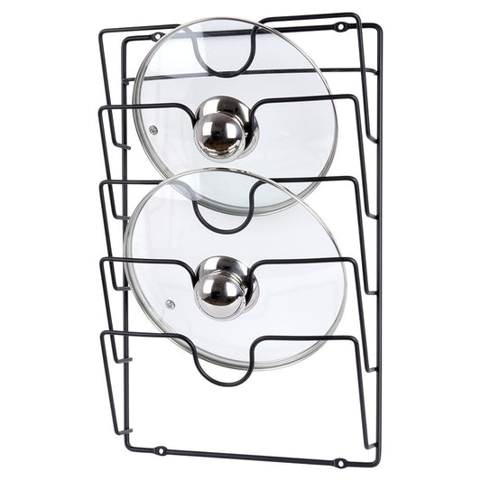 Pot lid hanger for 5 lids - Maximum kitchen organization