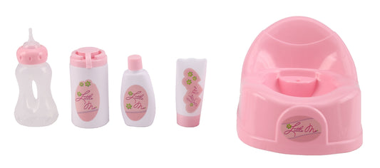 Doll Potty Set with Accessories, Pink, Ages 3+