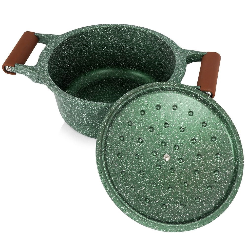 Pot with Five-layer Non-Stick Granite coating