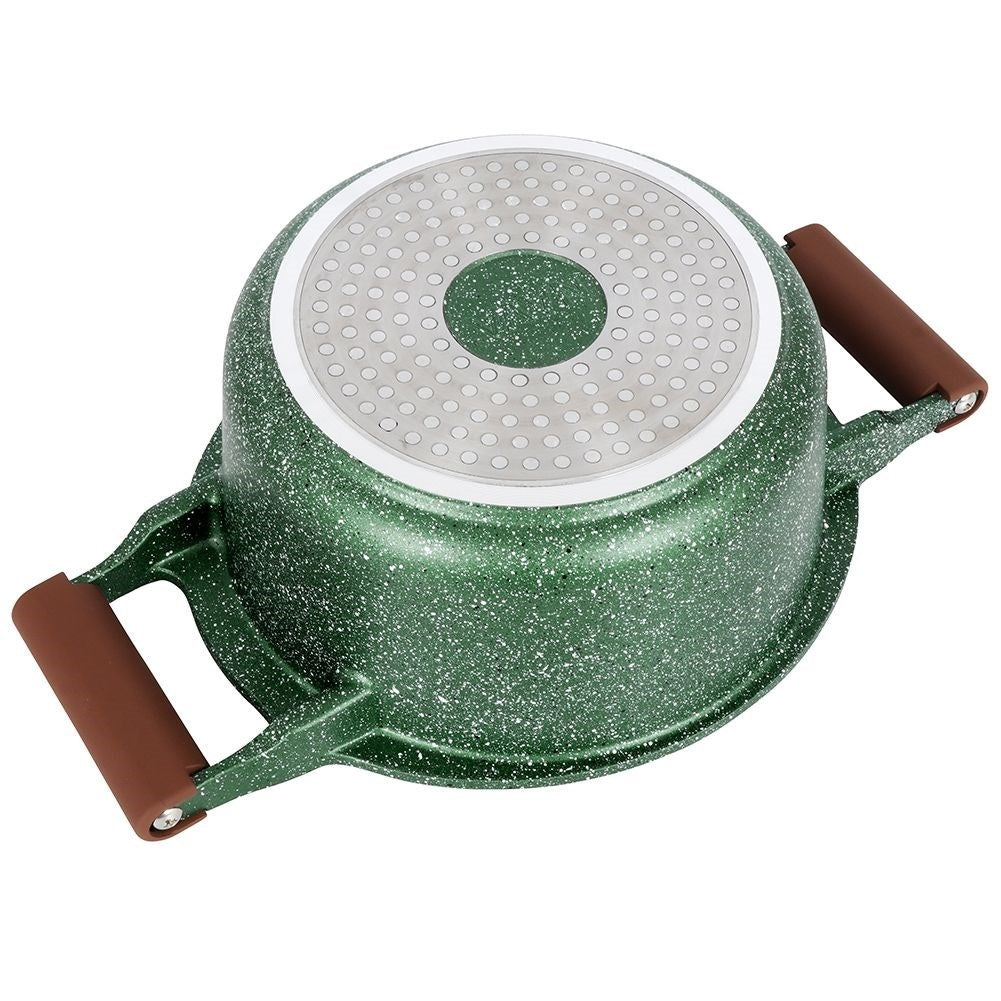 Pot with Five-layer Non-Stick Granite coating