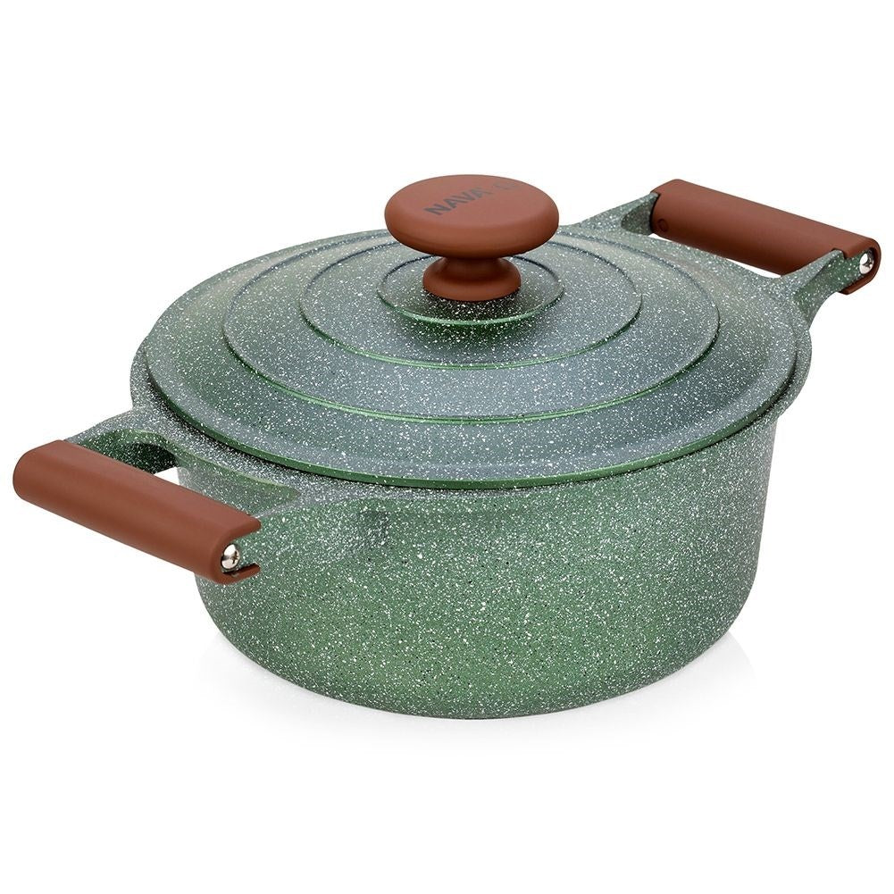 Pot with Five-layer Non-Stick Granite coating
