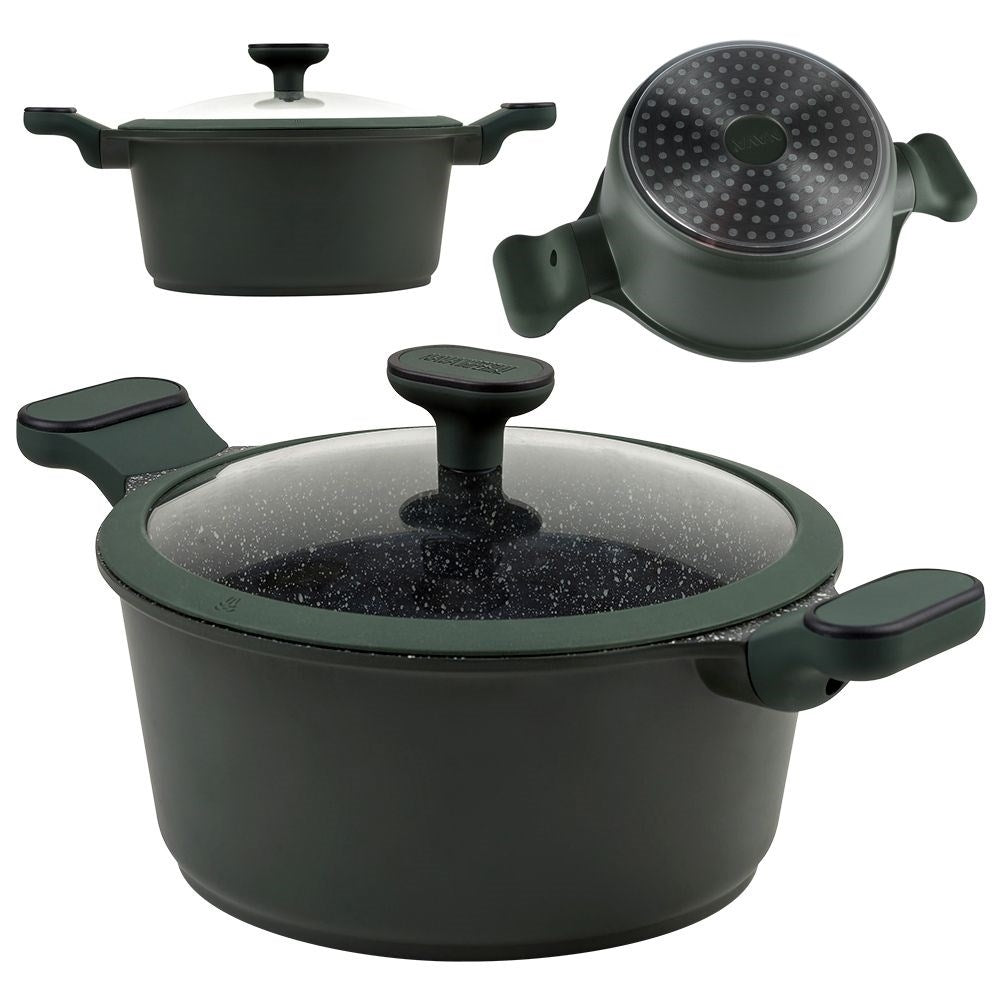 Pot with Five-layer Non-Stick Granite coating