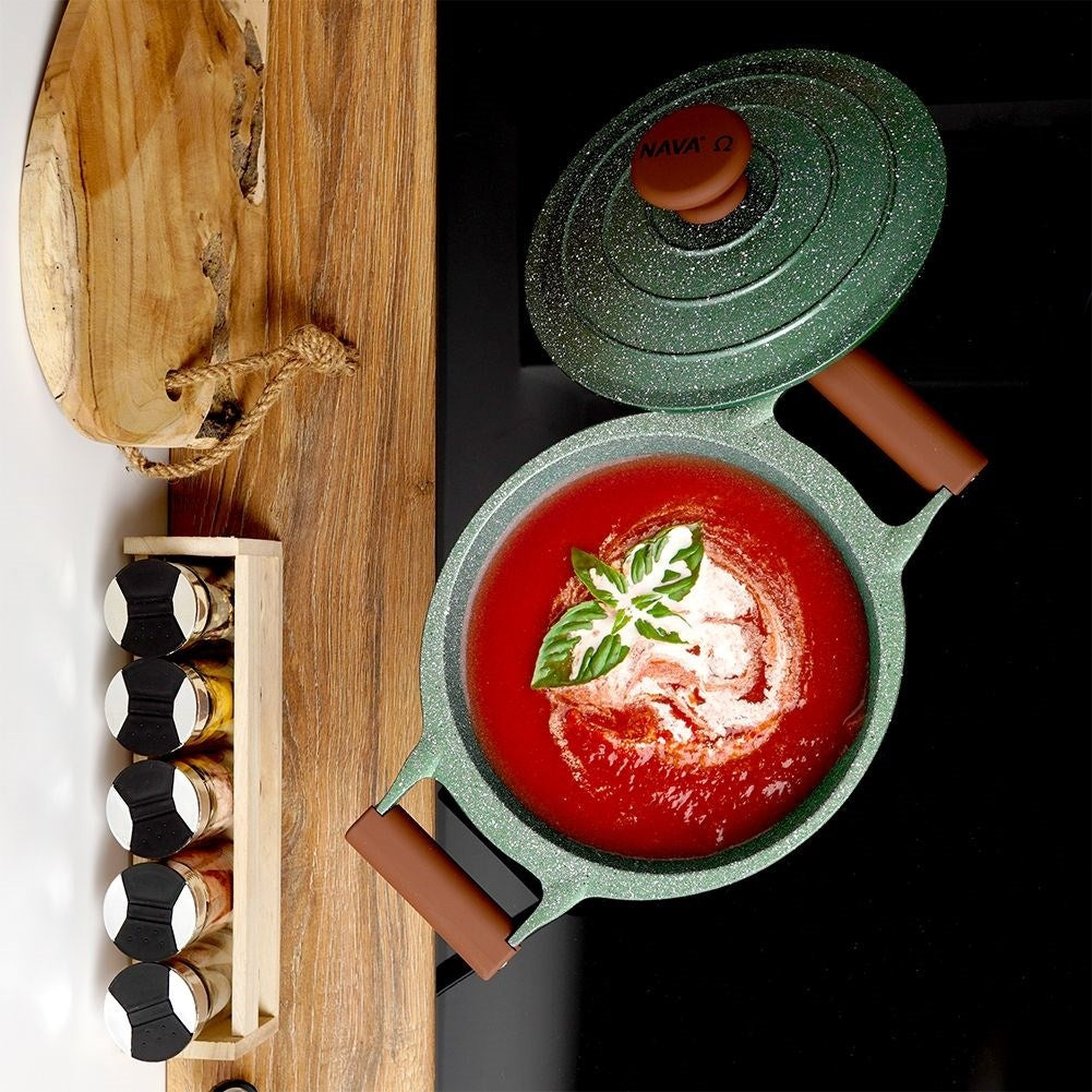 Pot with Five-layer Non-Stick Granite coating