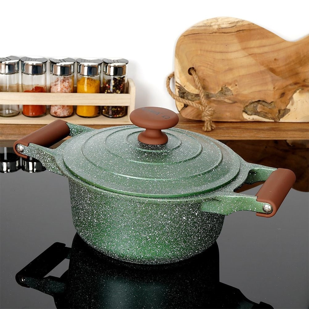 Pot with Five-layer Non-Stick Granite coating