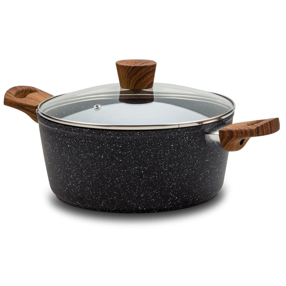 Pot with Five-layer Non-stick Granite coating