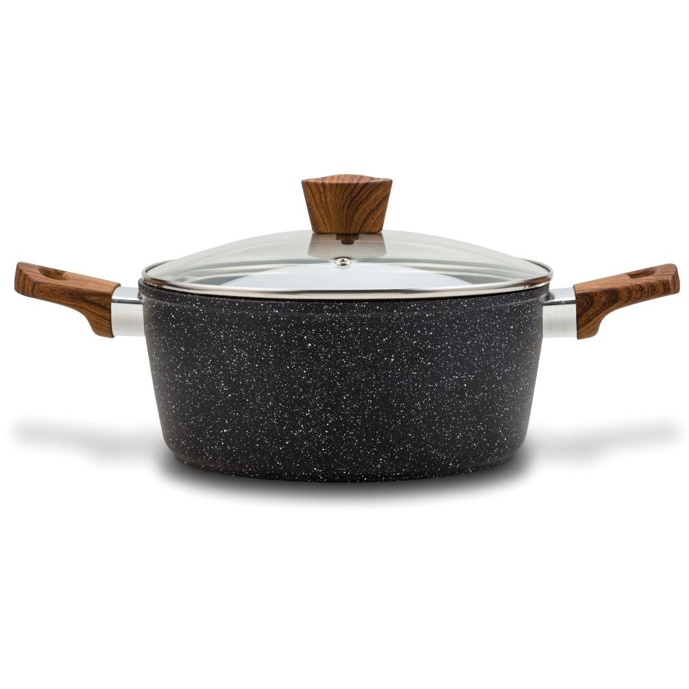Pot with Five-layer Non-stick Granite coating