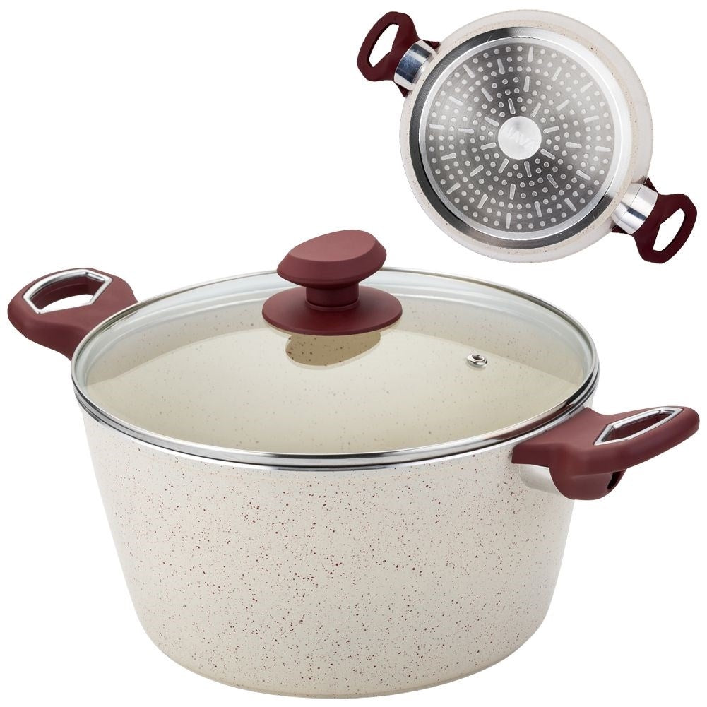 Pot with Three-layer Non-stick Ceramic Granite coating