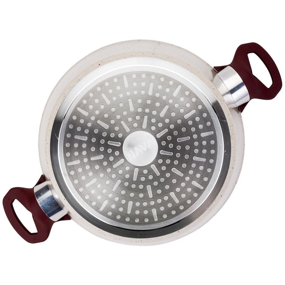 Pot with Three-layer Non-stick Ceramic Granite coating