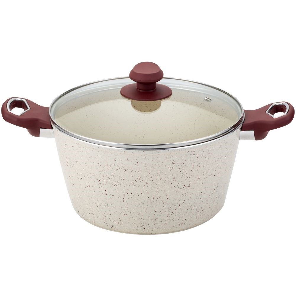 Pot with Three-layer Non-stick Ceramic Granite coating