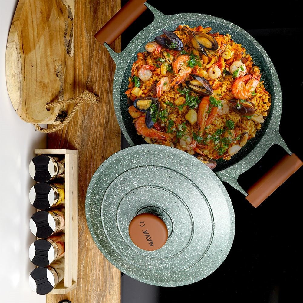 Pot with five-layer non-stick granite coating, 3.5 litres