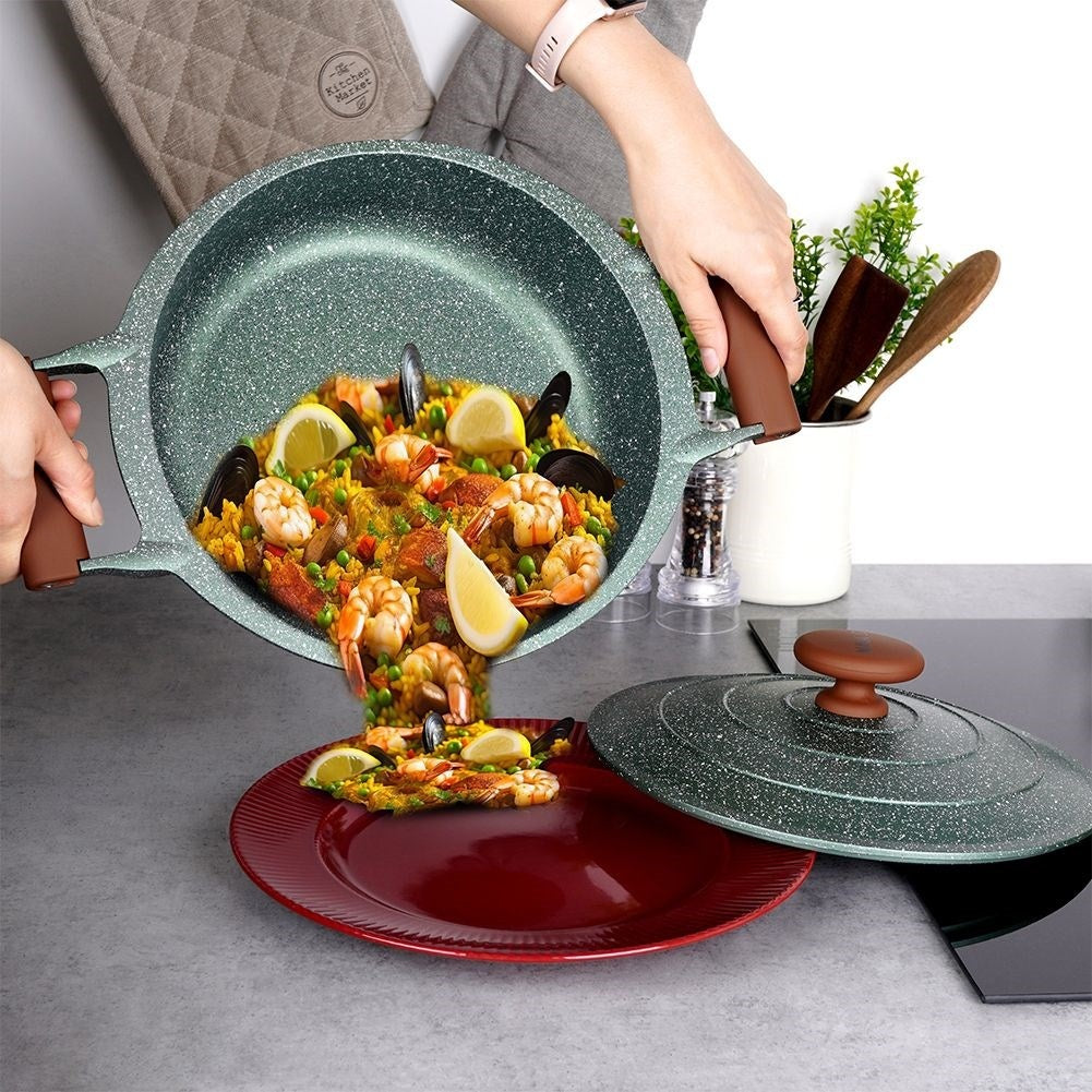 Pot with five-layer non-stick granite coating, 3.5 litres