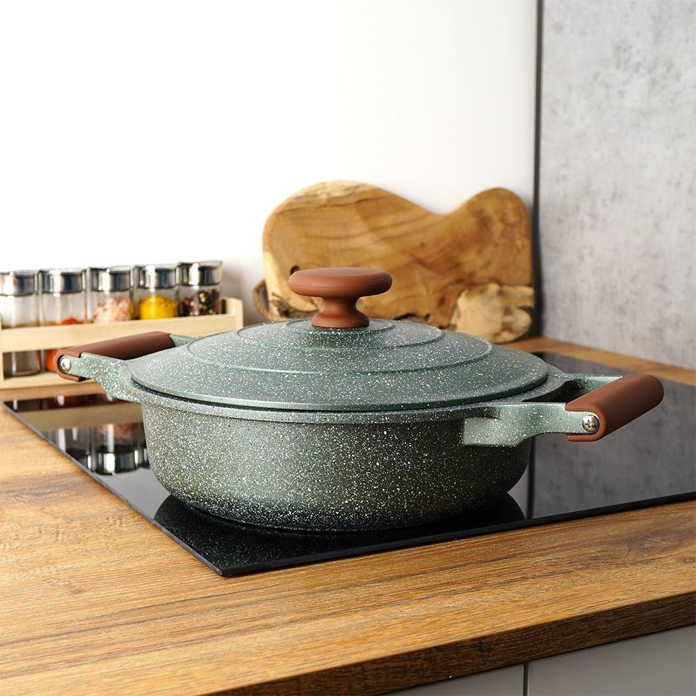 Pot with five-layer non-stick granite coating, 3.5 litres