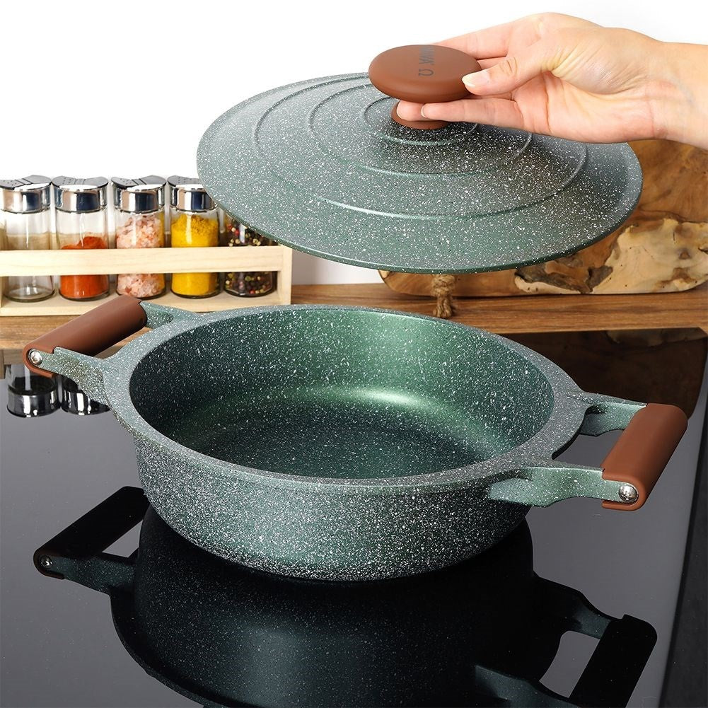 Pot with five-layer non-stick granite coating, 3.5 litres