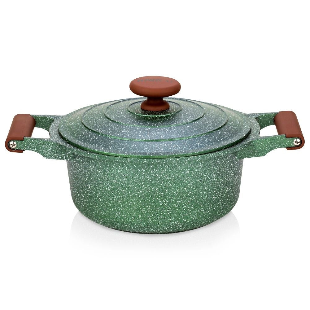 Pot with non-stick granite coating, 4.4L, for all stoves